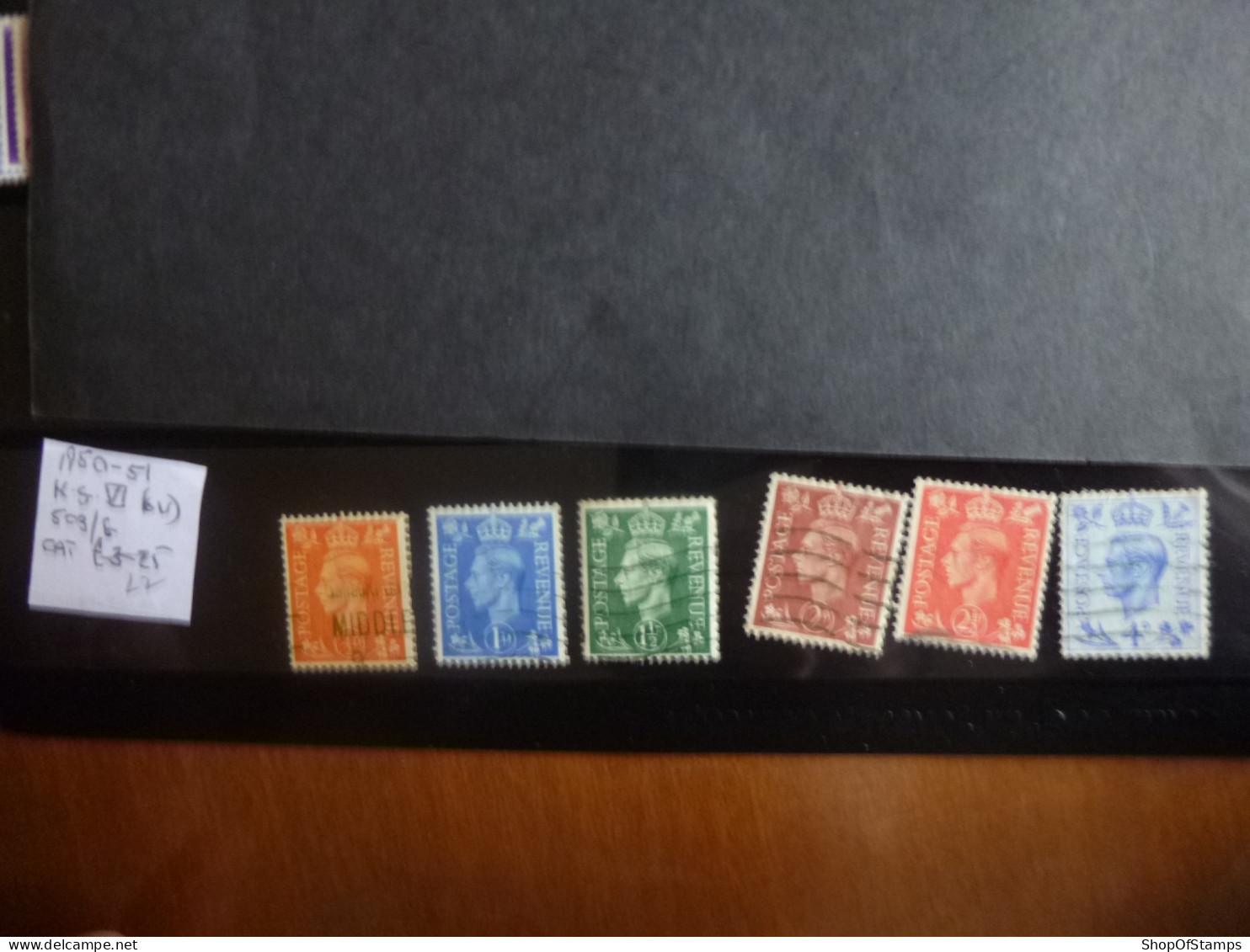 GREAT BRITAIN SG 503-08 DEFI  2 SETS - ....-1951 Vor Elizabeth II.