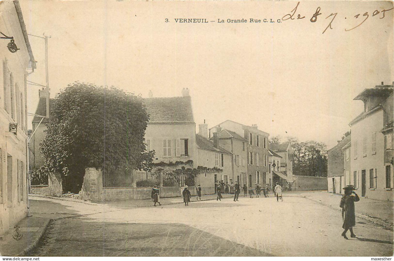 VERNEUIL SUR SEINE La Grande Rue - Verneuil Sur Seine