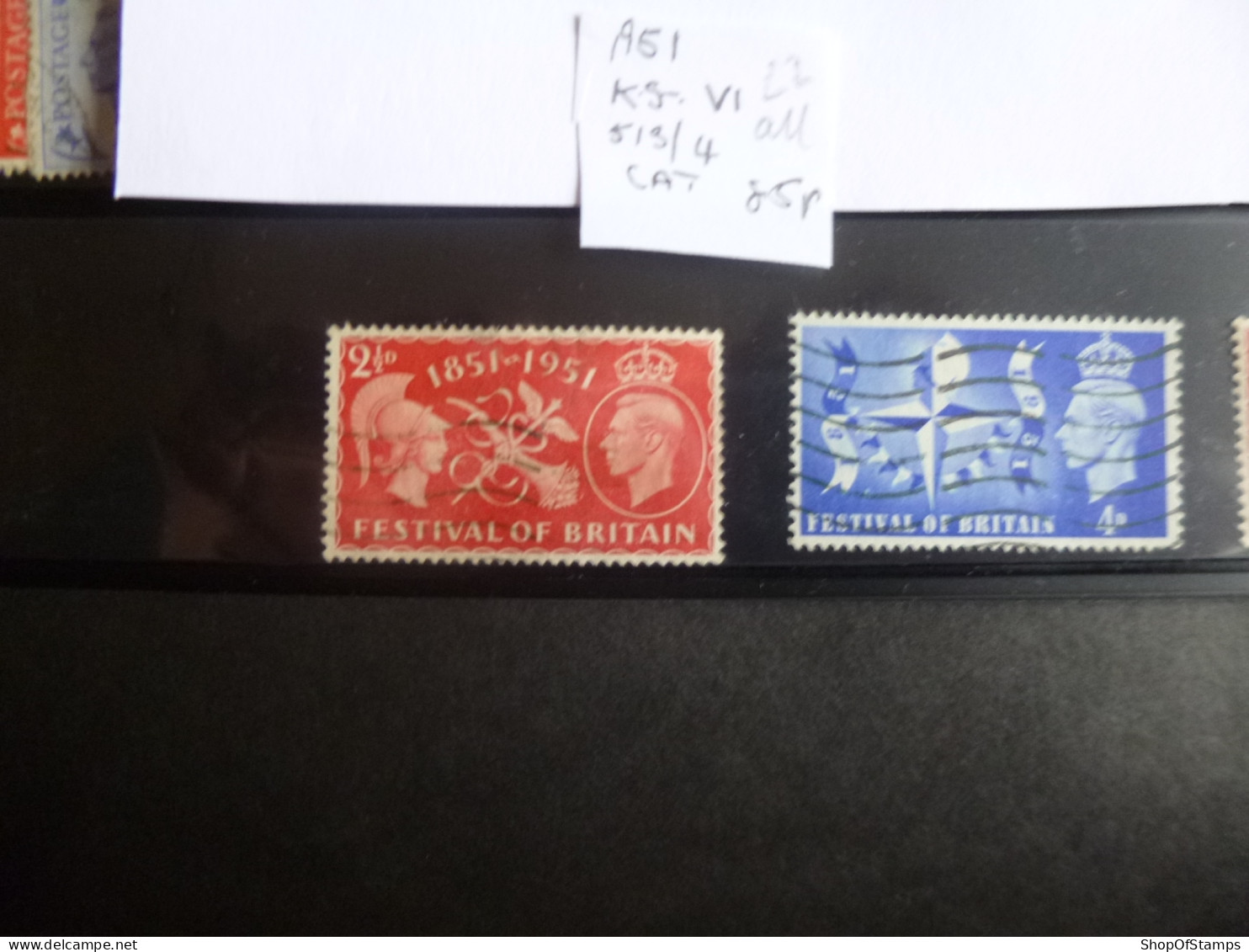 GREAT BRITAIN SG 513-14 FESTIVAL OF BRITAIN  2 SETS - ....-1951 Pre-Elizabeth II