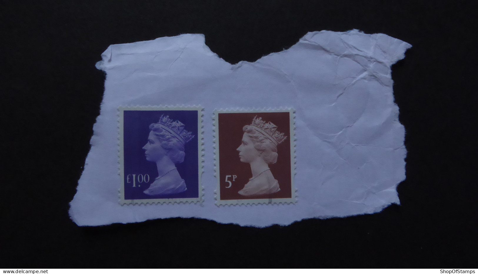 GREAT BRITAIN SG Y1707 Multiple On Paper    - Maschinenstempel (EMA)