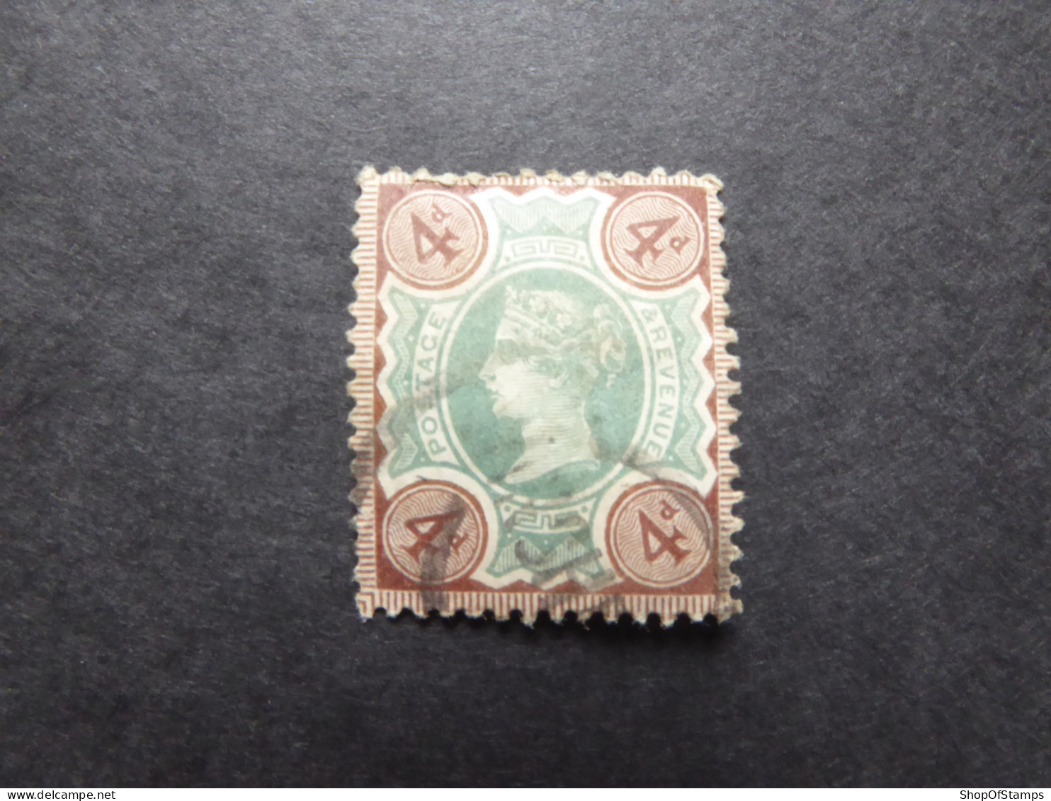 GREAT BRITAIN SG 205 4d Postmark  Used  - Non Classés