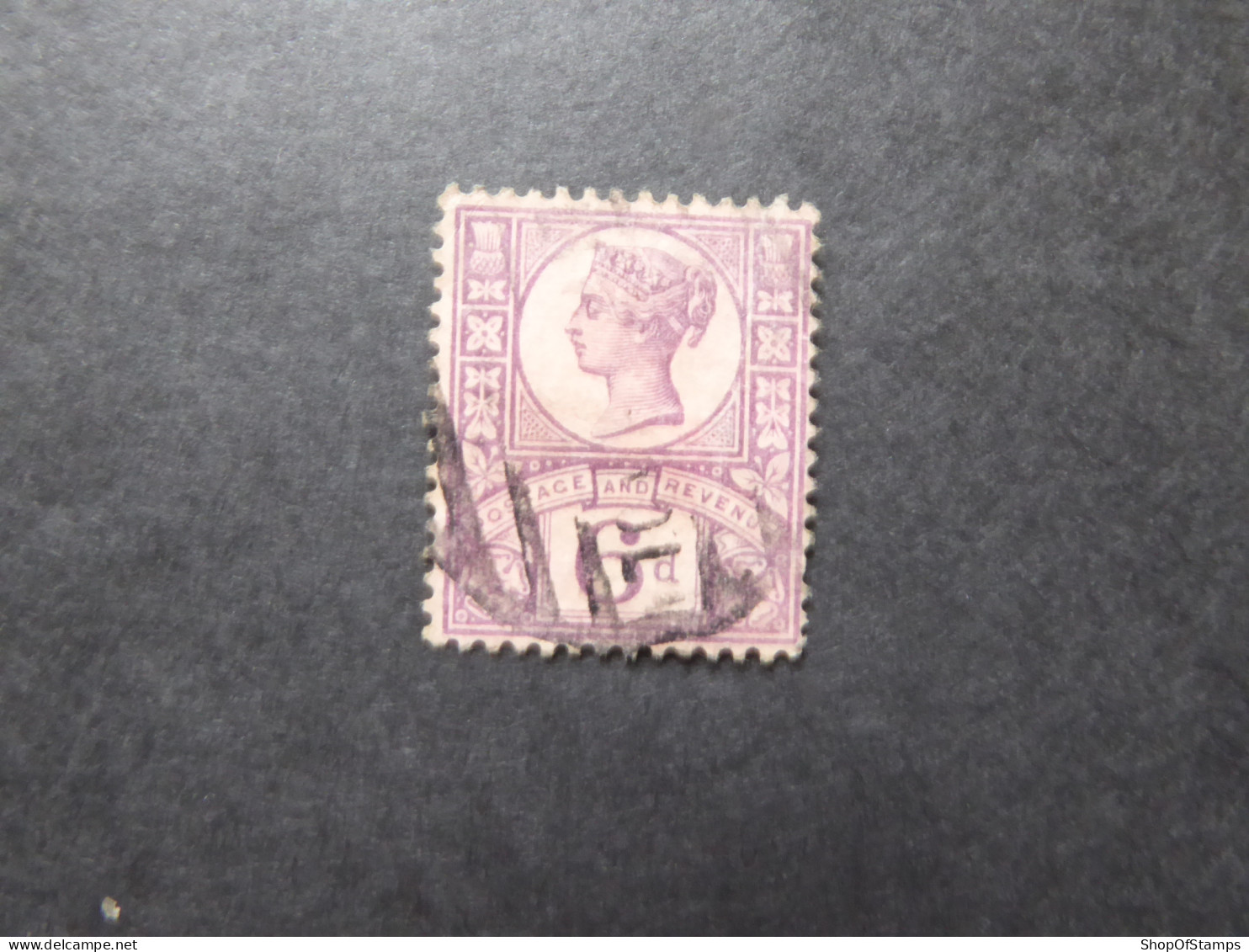 GREAT BRITAIN SG 208 6d Postmark   Used - Unclassified