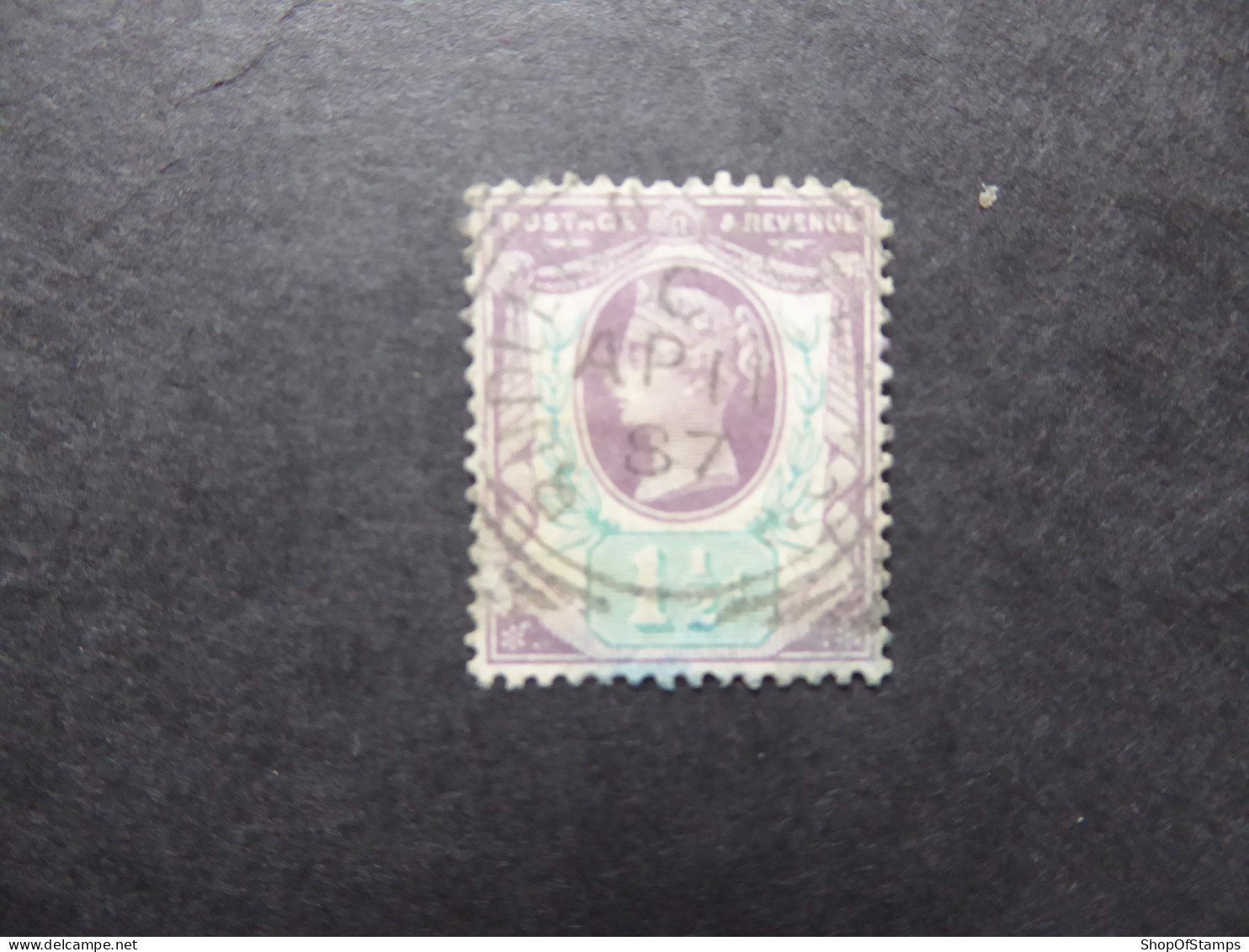 GREAT BRITAIN SG 198 1 1/2d Postmark  Used  - Non Classificati