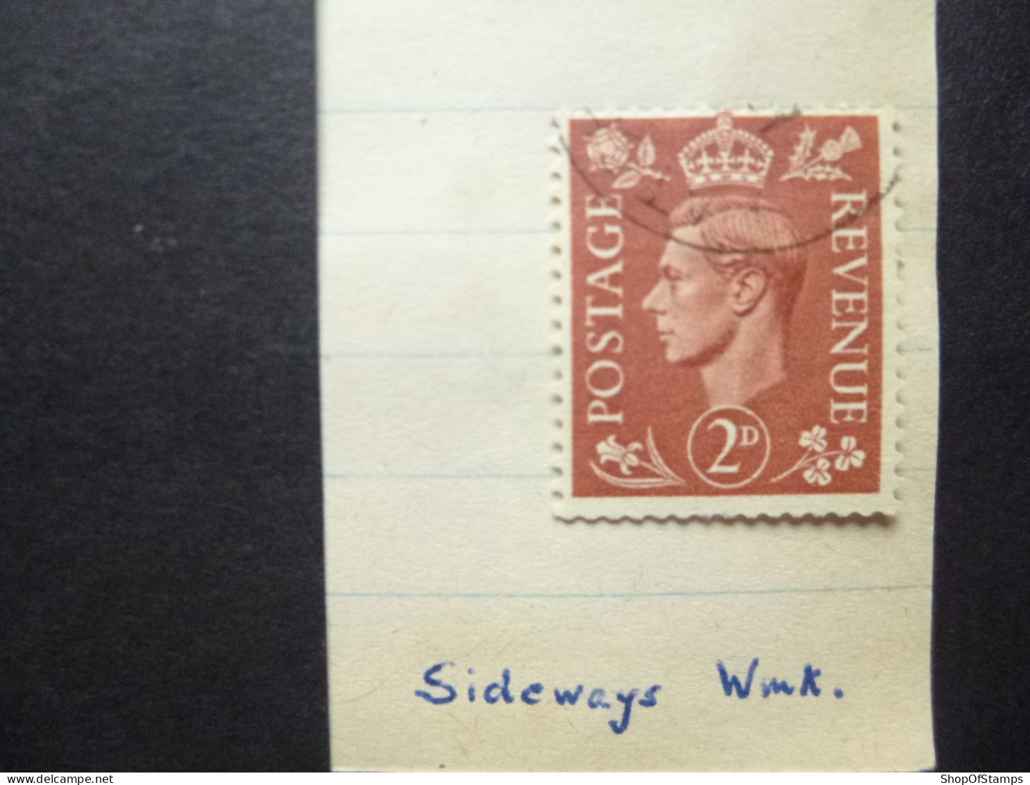 GREAT BRITAIN SG 506a Sideway WMK - ....-1951 Pre-Elizabeth II