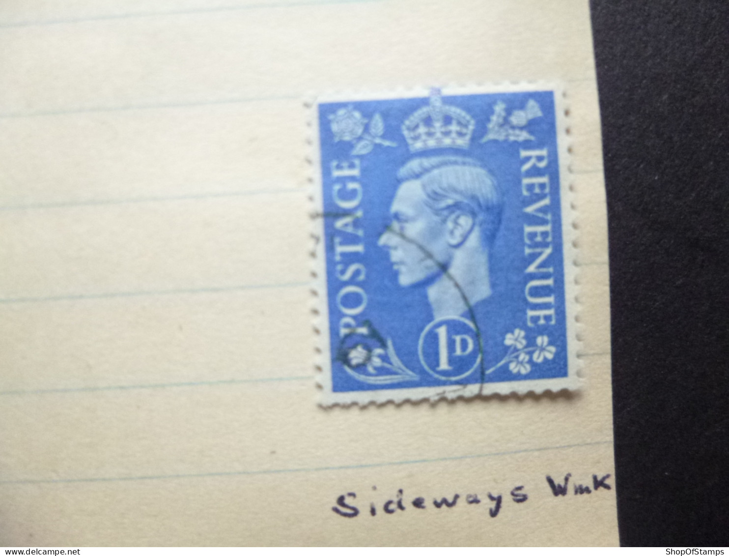 GREAT BRITAIN SG 504a Sideways WMK - ....-1951 Pre-Elizabeth II