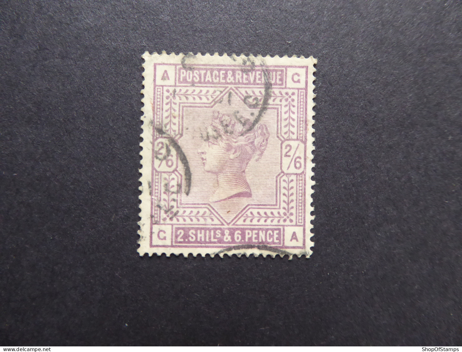 GREAT BRITAIN SG 178 FINE POSTMARK ROUND CANCELLATIONS     - Non Classés