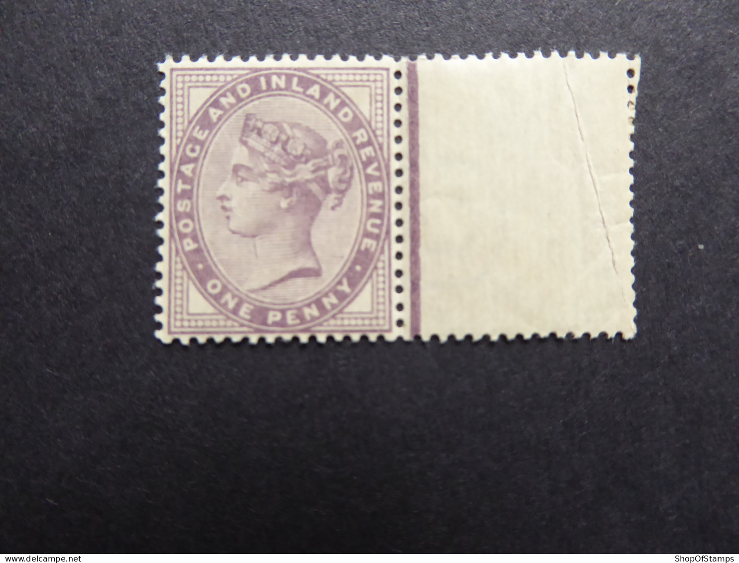 GREAT BRITAIN SG 172 MINT WITH MARGIN BLANK STAMP     - Non Classés