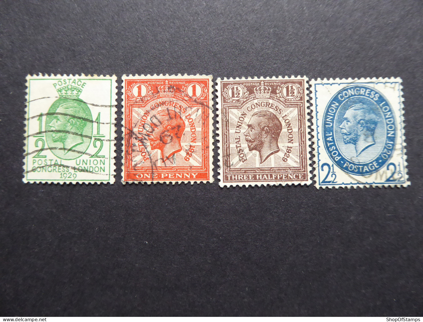 GREAT BRITAIN SG 434-37 9th UPU CONGRESS     - Altri & Non Classificati