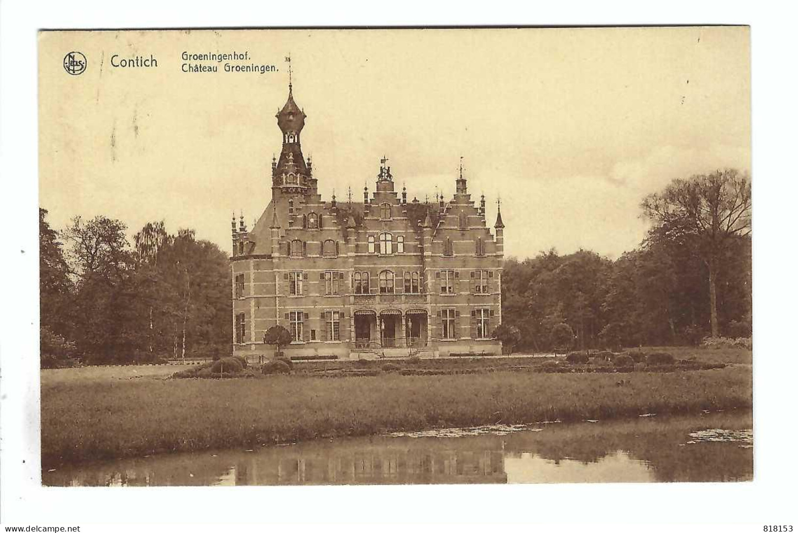 Kontich  Contich     Château Groeningen  Groeningenhof 1933 - Kontich