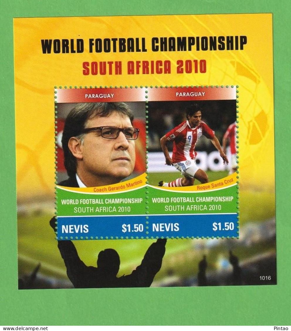 DPT1267- NEVIS 2010- MNH (MUNDIAL DE FUTEBOL) - 2010 – Zuid-Afrika