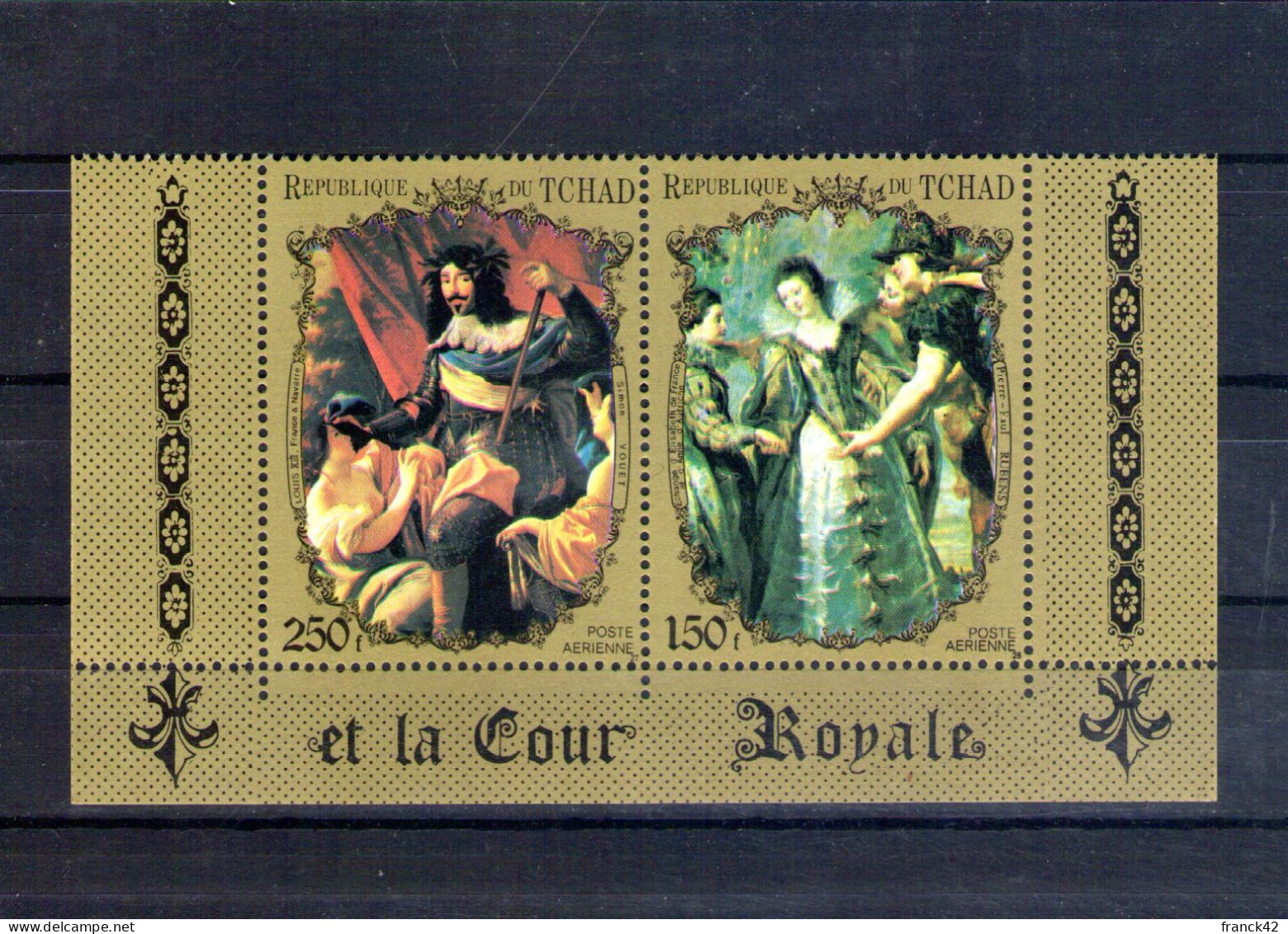 Tchad. Rois De France. Louis XIII Et Anne D'Autriche - Tchad (1960-...)