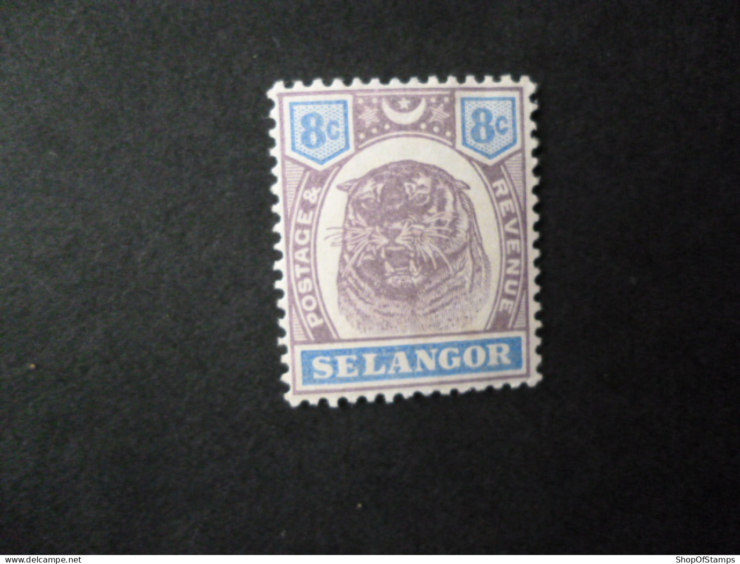 SELANGOR SG 56 MINT/MH Or USED AS PER SCAN - Selangor