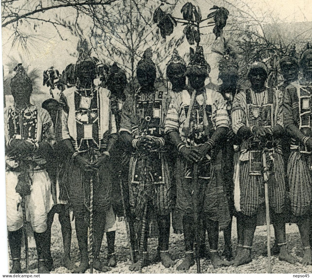 La Circoncision Tradition Sénégalaises.Circoncis En Grande Tenue De Danse Après La Sortie.beau Timbre - Non Classés