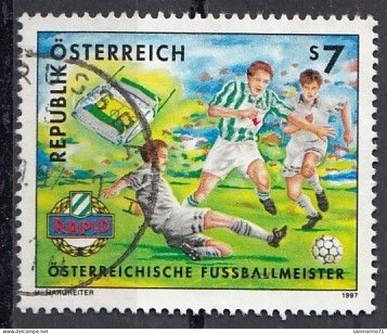 AUSTRIA 2217,used,falc Hinged - Usati