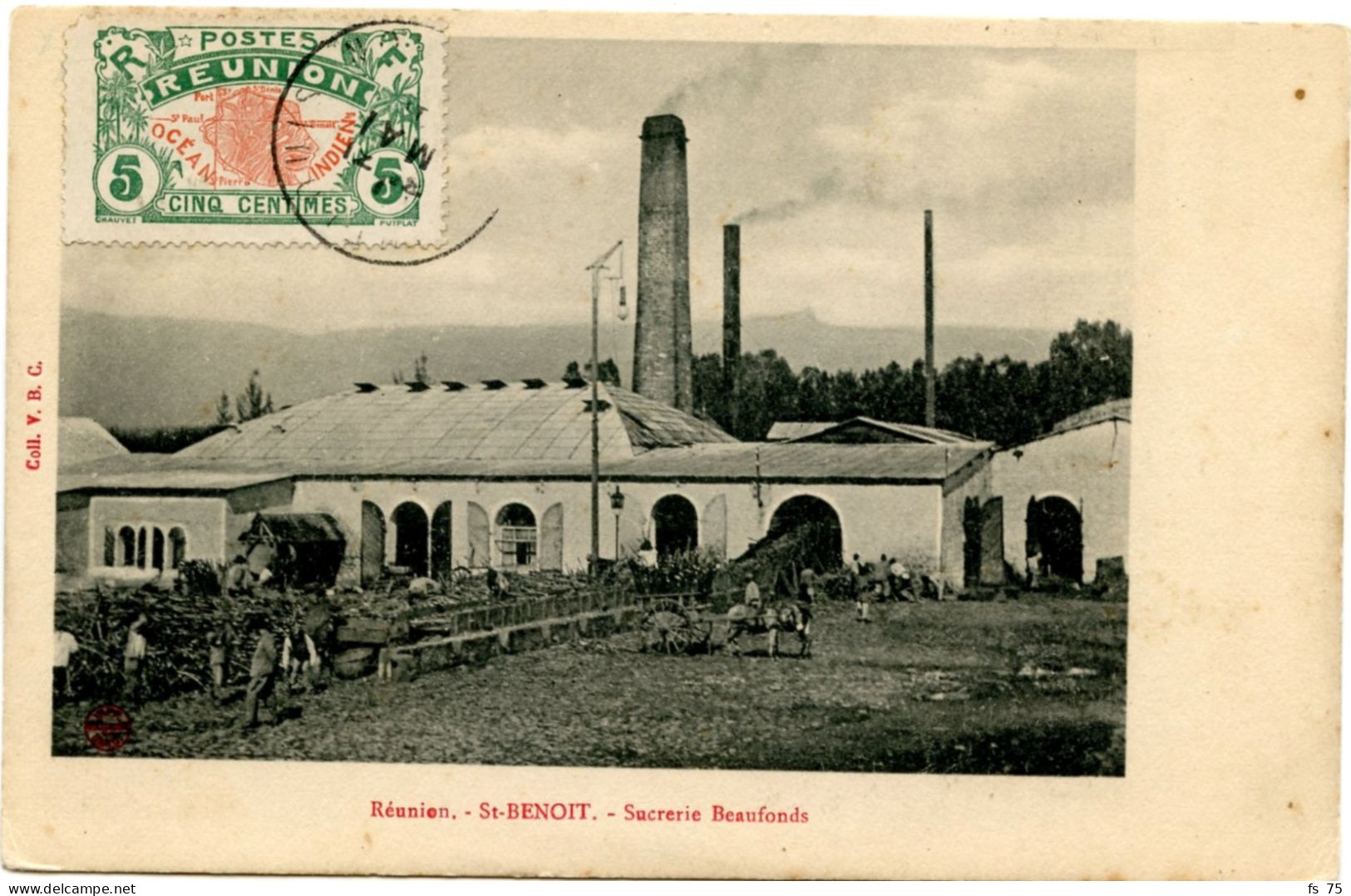 FRANCE - LA REUNION - ST BENOIT - SUCRERIE BEAUFONDS - Saint Benoît