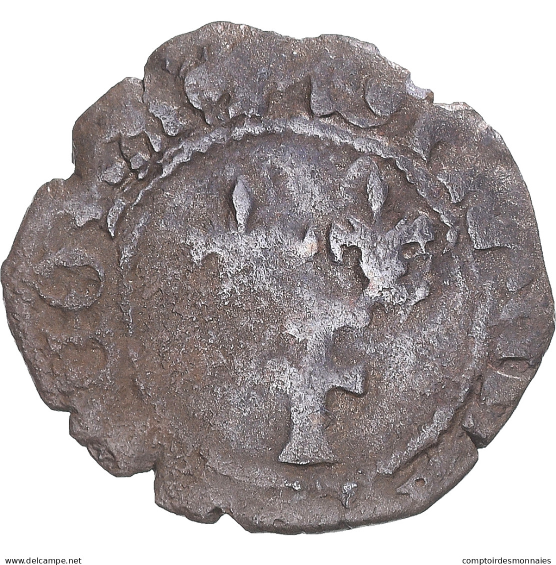 Monnaie, France, Patac De Provence, 1515-1547, Tarascon, TB+, Billon - 1515-1547 François 1er