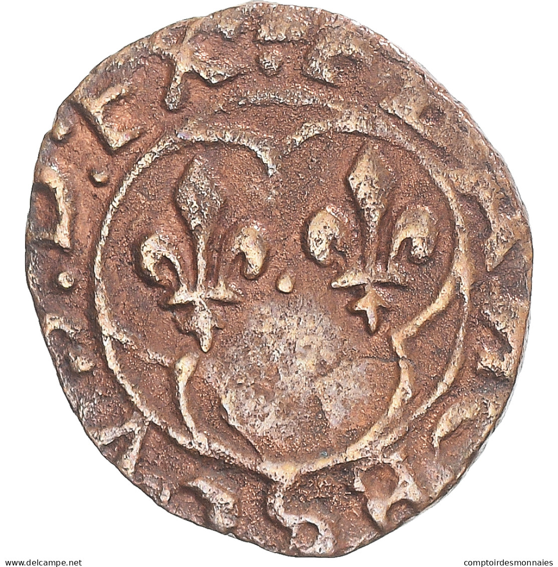 Monnaie, France, François Ier, Denier Tournois, 1515-1547, TTB+, Billon - 1515-1547 Francis I