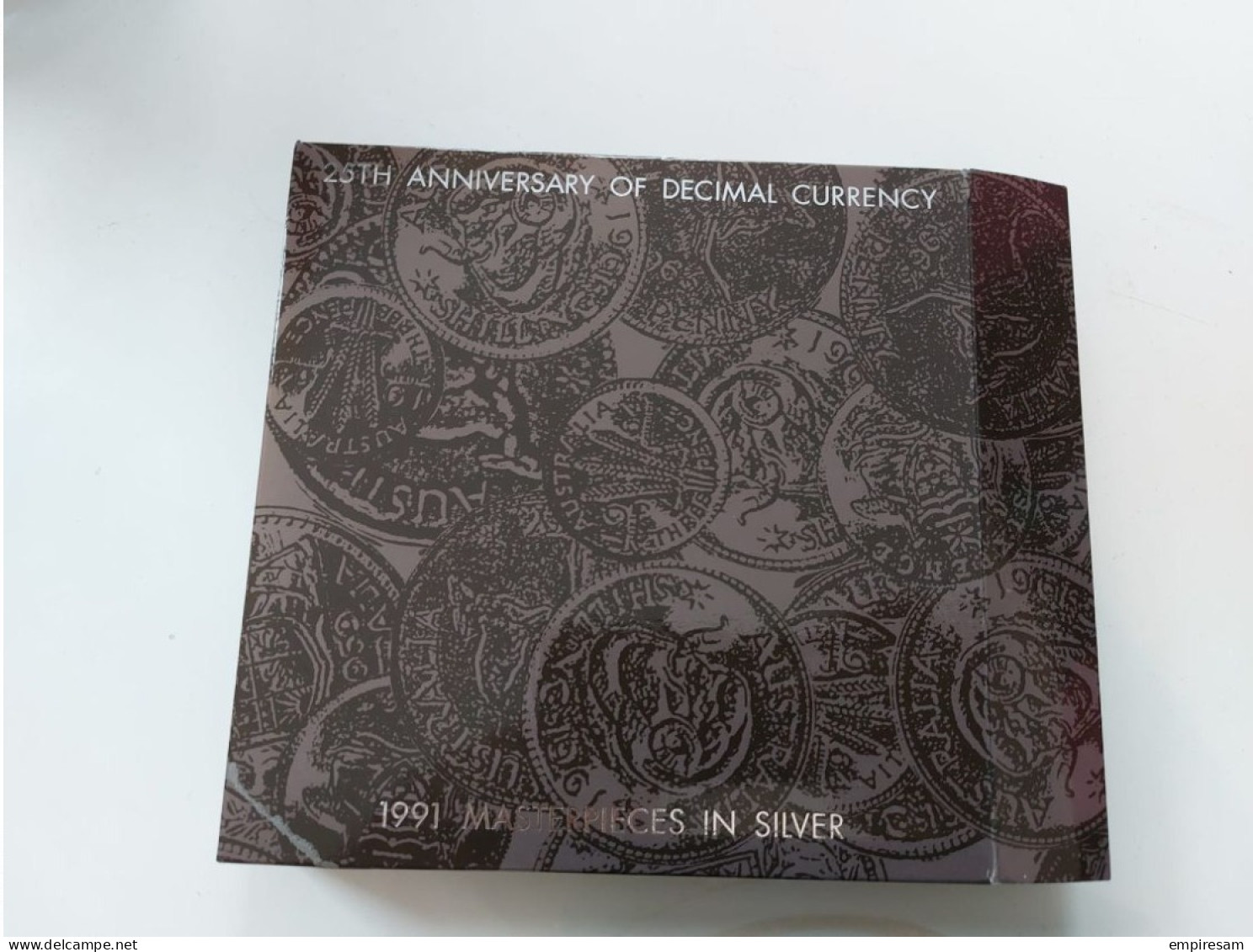 AUSTRALIA - 1991 - 25TH Anniv. Of Decimal Currency- Masterpieces In Silver - Ongebruikte Sets & Proefsets