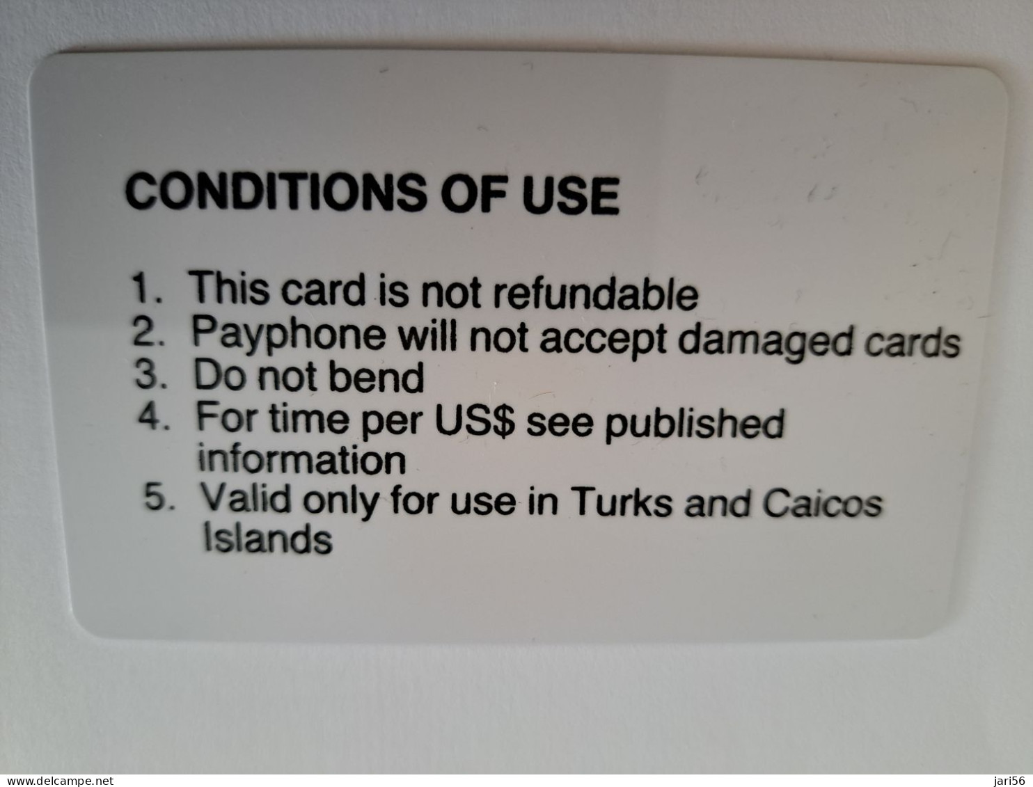 TURKS & CAICOS ISLANDS $ 20,-  AUTELCA CARDS 1E ISSUE  Prepaid      MINT CARD   **13664** - Turcas Y Caicos (Islas)