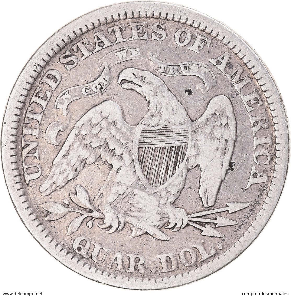 Monnaie, États-Unis, Seated Liberty Quarter, Quarter, 1875, U.S. Mint - 1838-1891: Seated Liberty