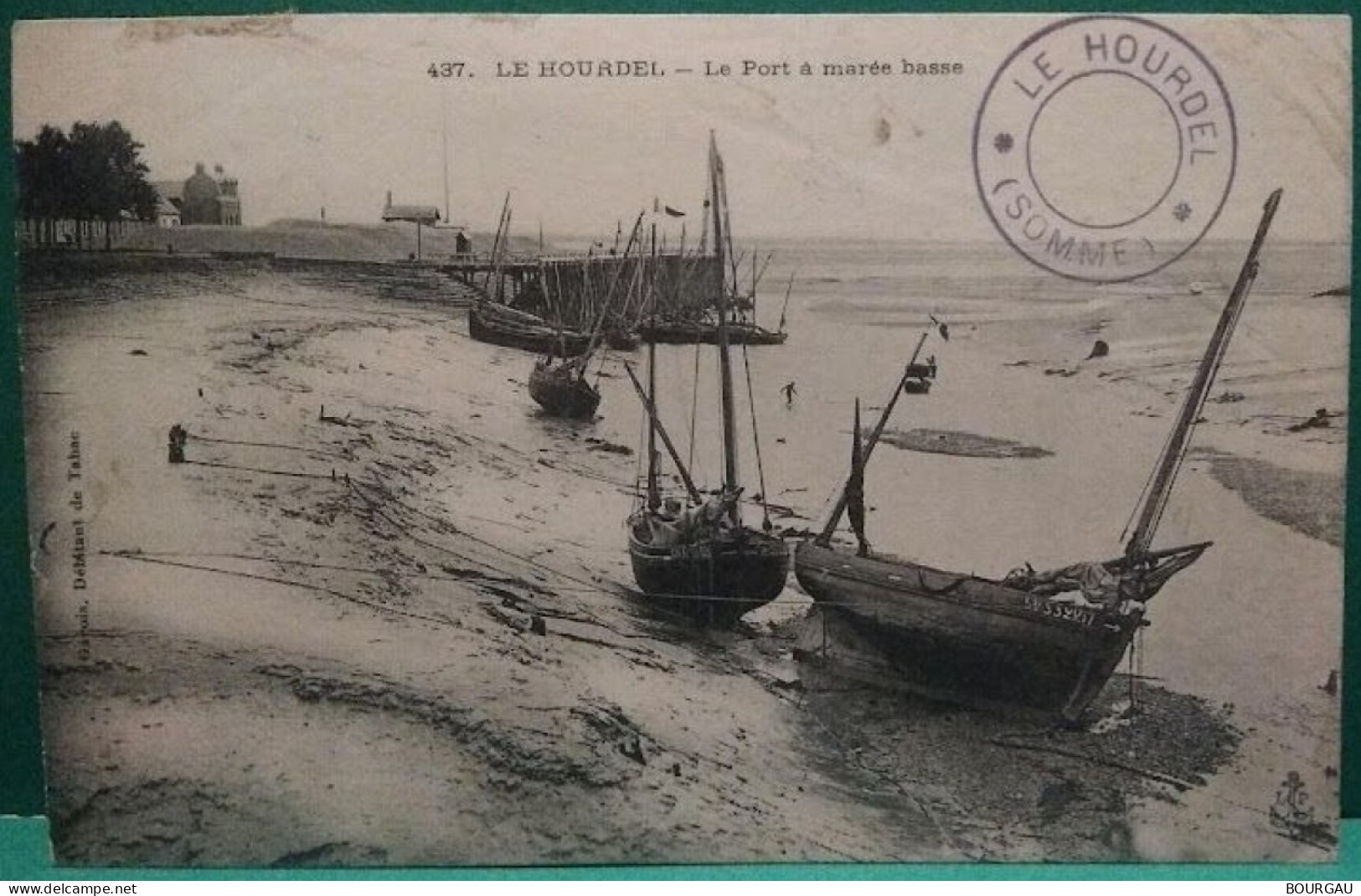 80 / Somme / Le Hourdel / Le Port à Marée Basse / N°: 437 / Edit : Gavois - Le Hourdel