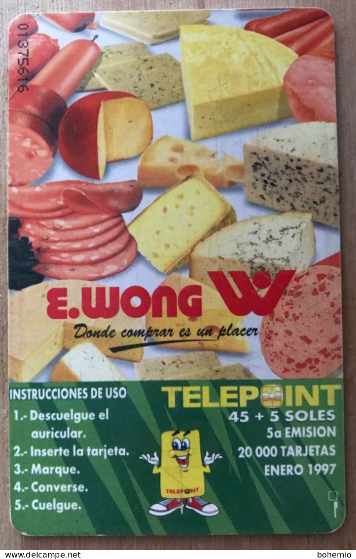 Peru E. Wong 1997 20.000 - Pérou