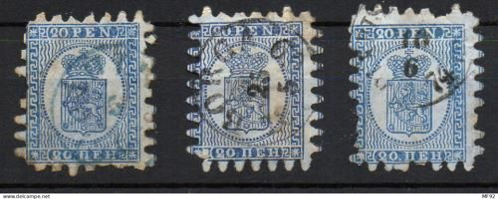 Finlandia Nº 8. Año 1866 - Unused Stamps