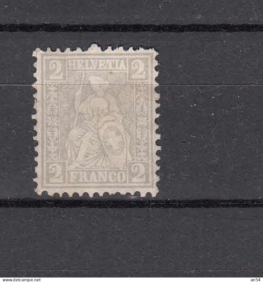 1862  N° 28  NEUF*  COTE 160.00 €    CATALOGUE   ZUMSTEIN - Unused Stamps