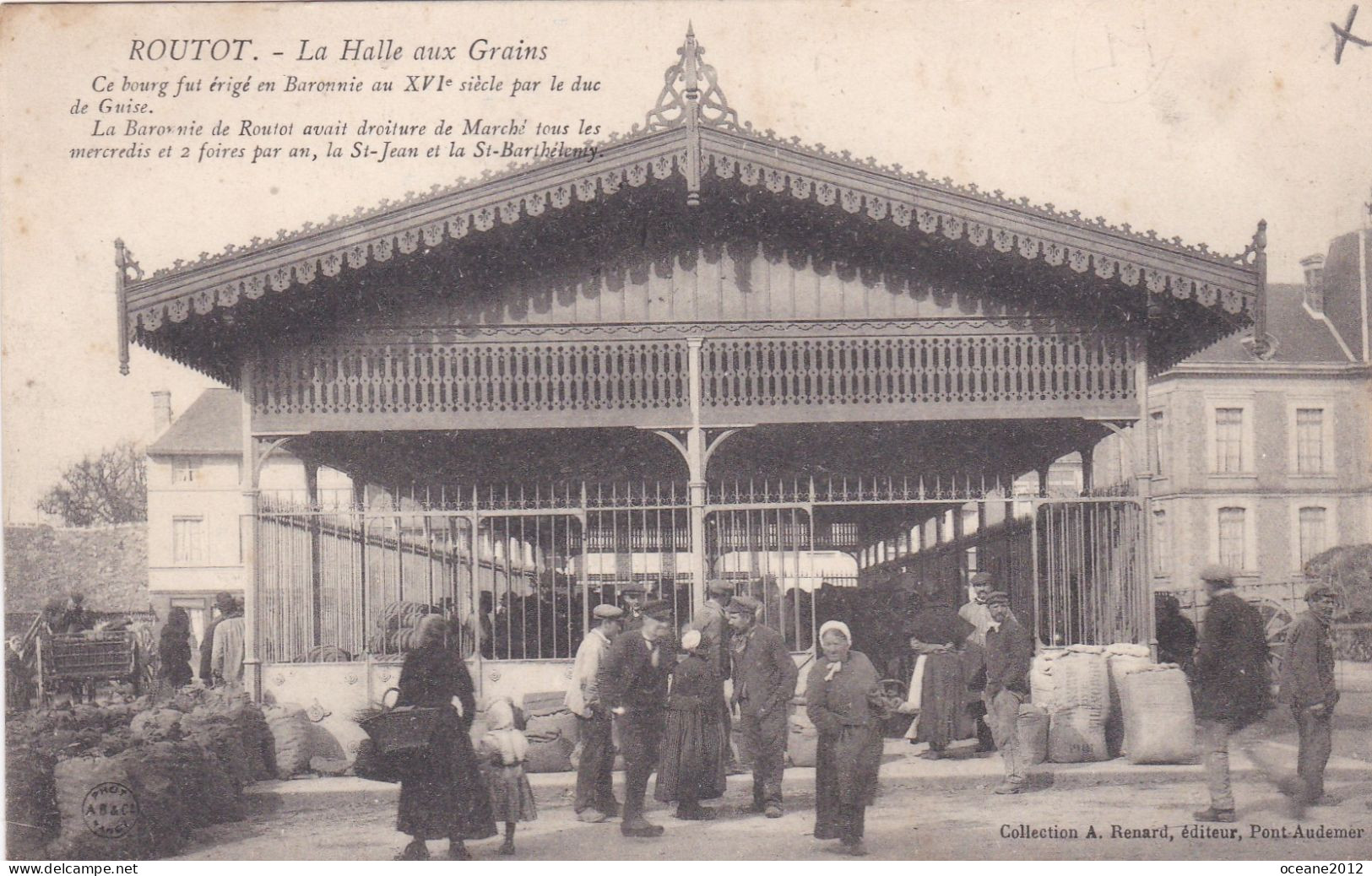 [27] Eure. Routôt.. Routôt. La Halle Aux Grains - Routot