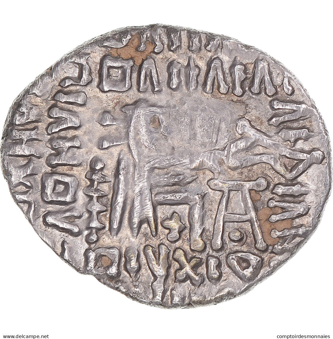 Monnaie, Royaume Parthe, Pakoros I, Drachme, 78-120, Ecbatane, TTB+, Argent - Orientalische Münzen