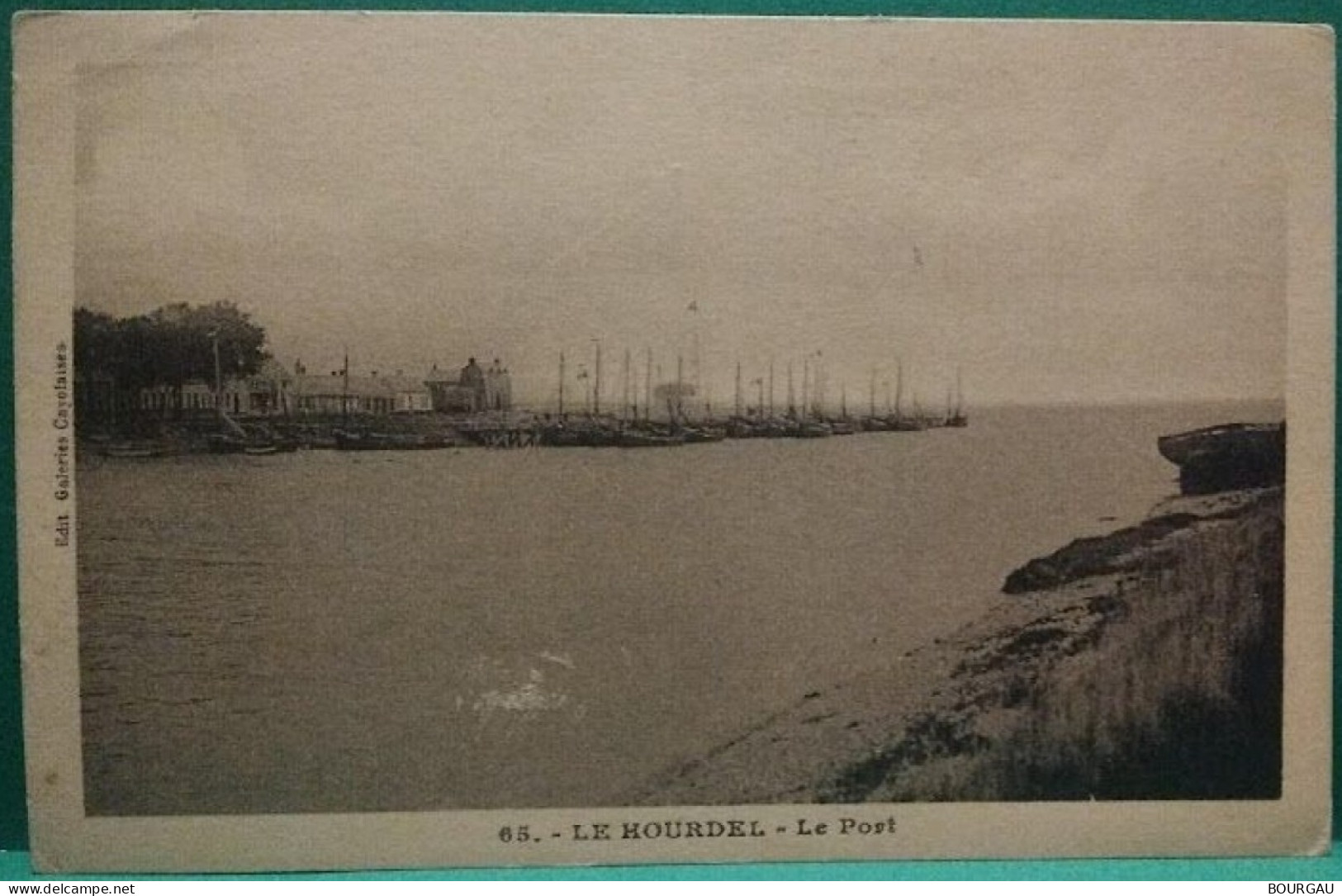 80 / Somme / Le Hourdel / Le Port / N°: 65 / Edit : Galeries Cayolaises - Le Hourdel