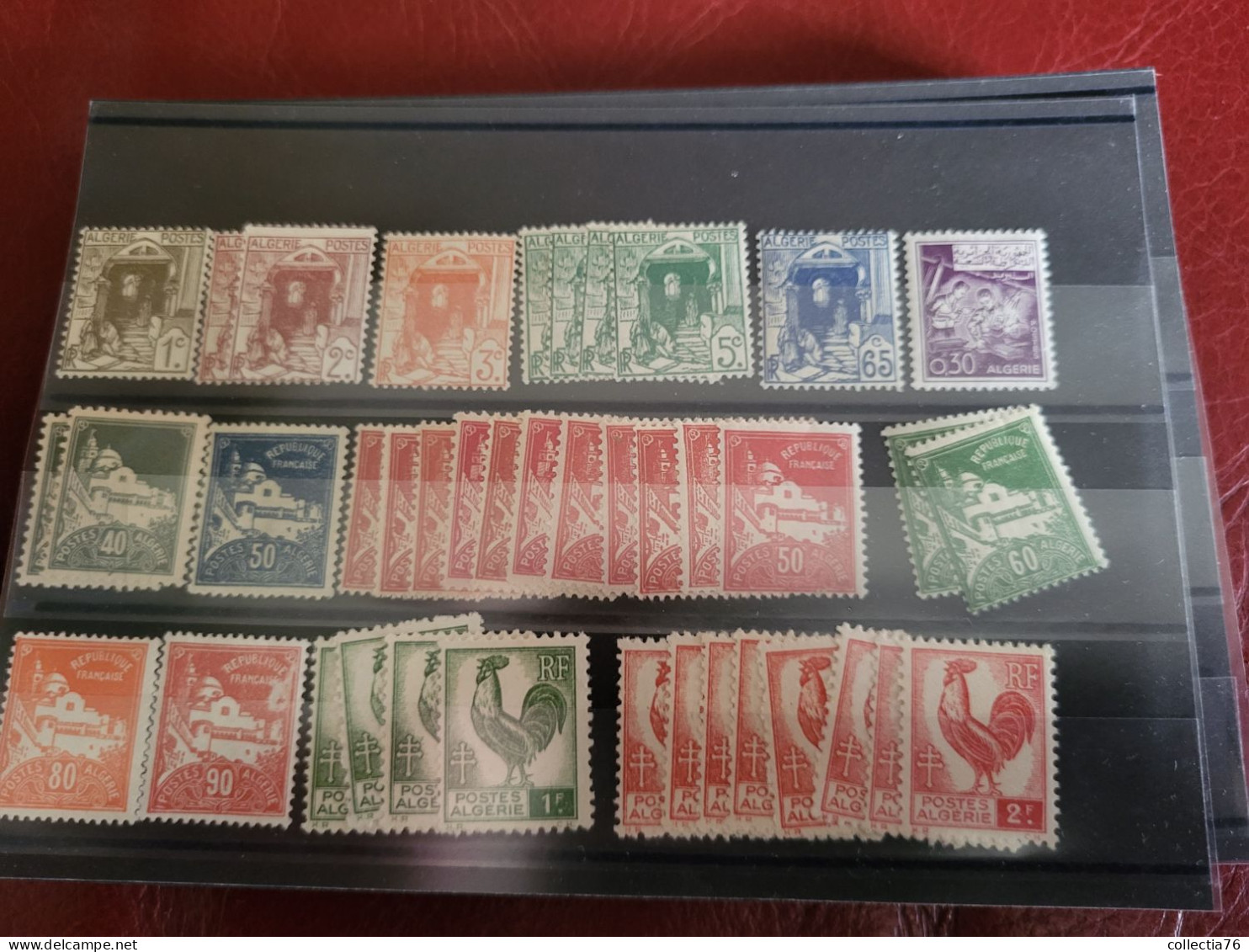 LOT 5000 TIMBRES COLONIES AFRIQUE ASIE OCEANIE PACIFIQUE MEMEL ST PIERRE MIQUELON NEUFS ET OBLITERES VOIR ANNONCE - Collections