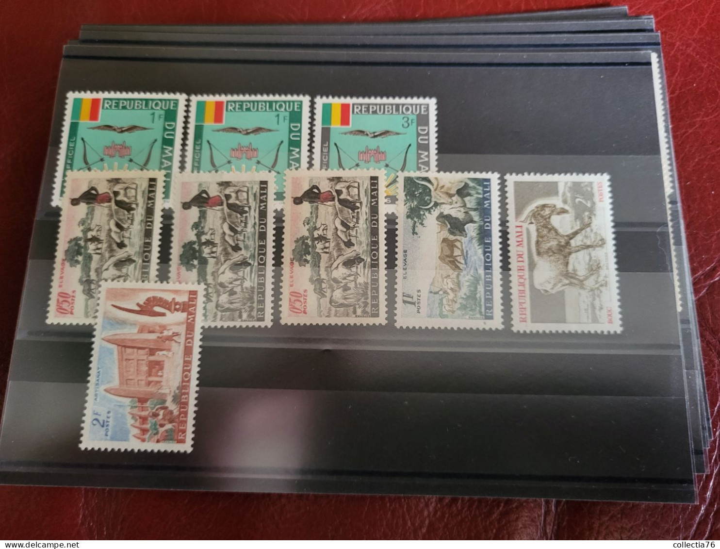 LOT 5000 TIMBRES COLONIES AFRIQUE ASIE OCEANIE PACIFIQUE MEMEL ST PIERRE MIQUELON NEUFS ET OBLITERES VOIR ANNONCE