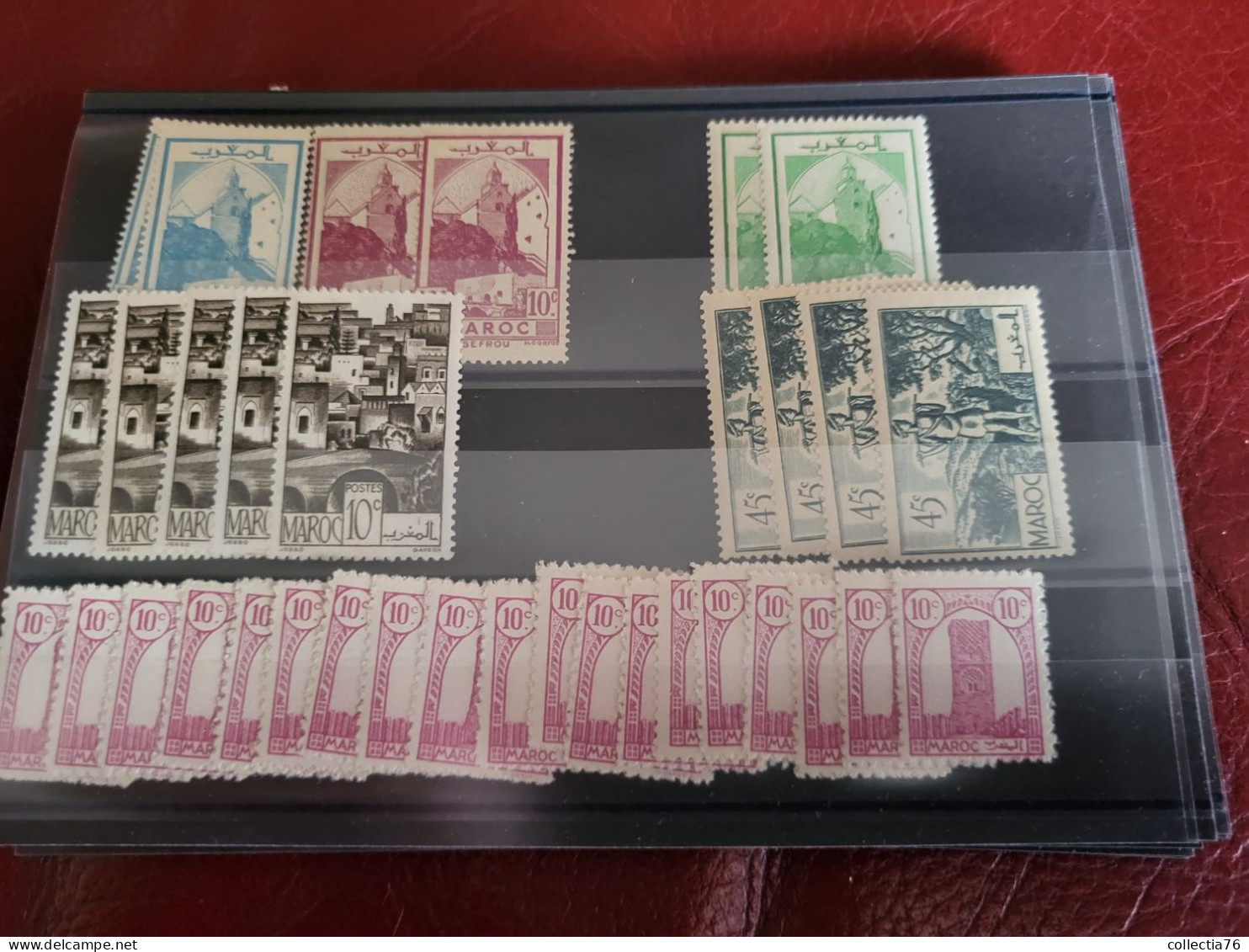 LOT 5000 TIMBRES COLONIES AFRIQUE ASIE OCEANIE PACIFIQUE MEMEL ST PIERRE MIQUELON NEUFS ET OBLITERES VOIR ANNONCE