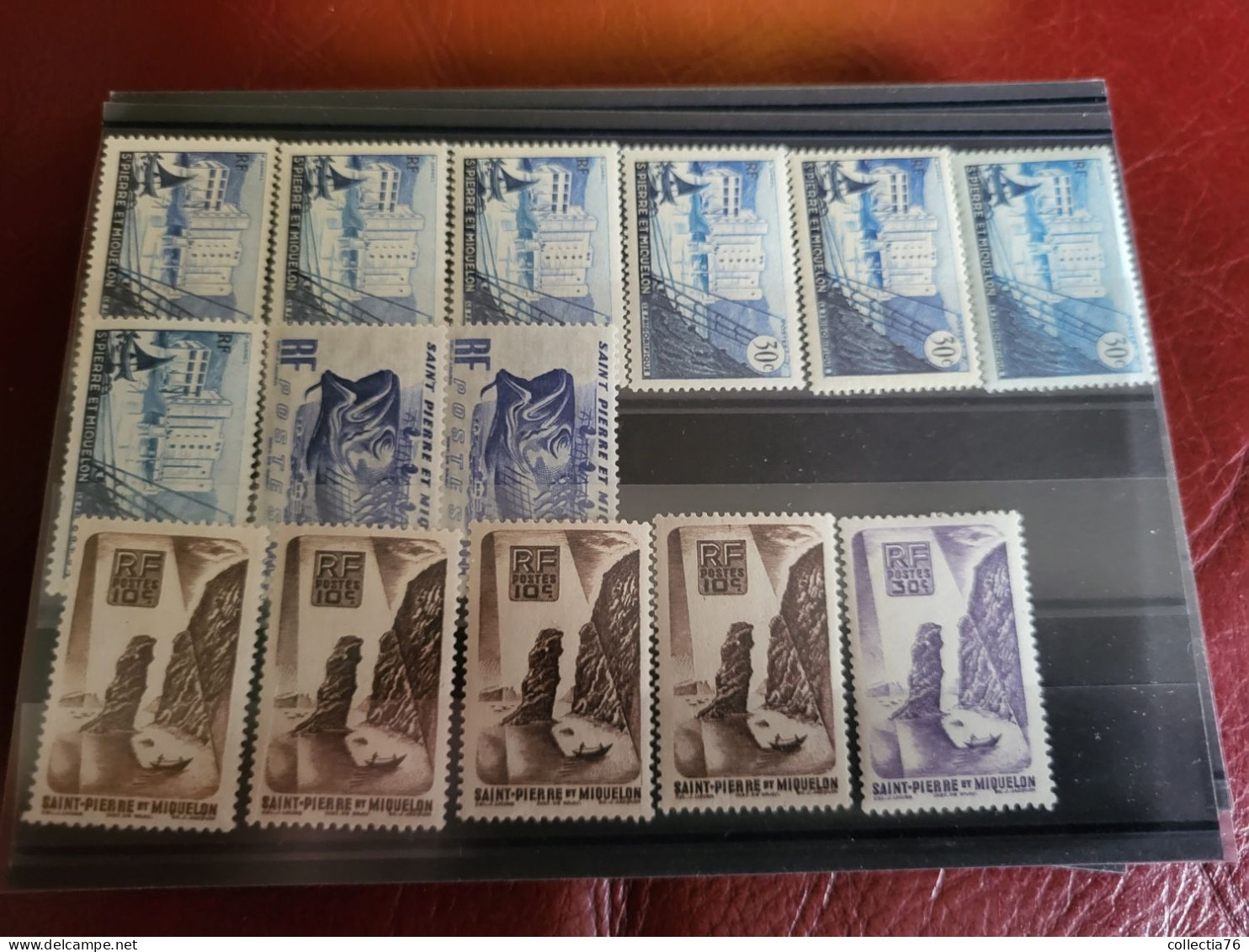 LOT 5000 TIMBRES COLONIES AFRIQUE ASIE OCEANIE PACIFIQUE MEMEL ST PIERRE MIQUELON NEUFS ET OBLITERES VOIR ANNONCE