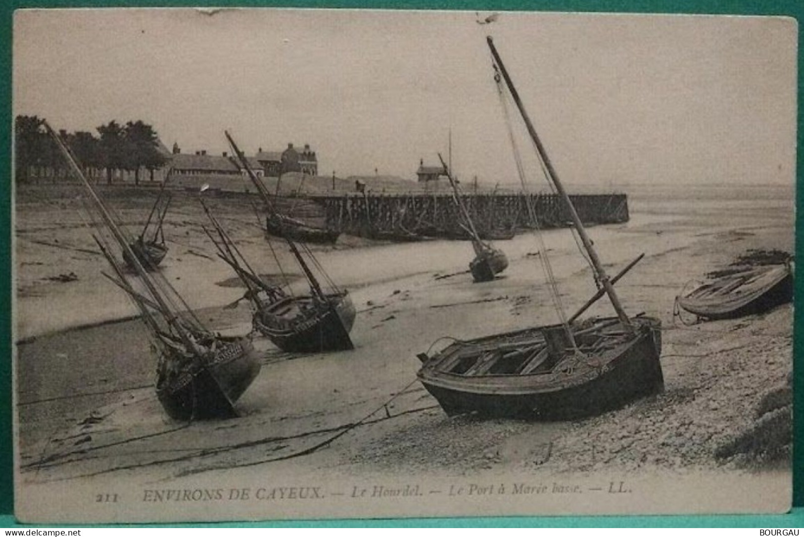 80 / Somme / Environs De Cayeux / Le Port à Marée Basse / N°: 211 / Edit : LL - Le Hourdel