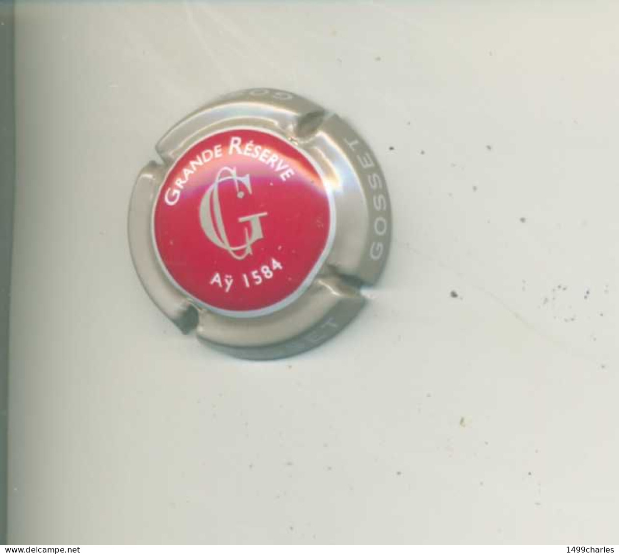 CAPSULE   GOSSET       Ref  49a  !!! - Gosset