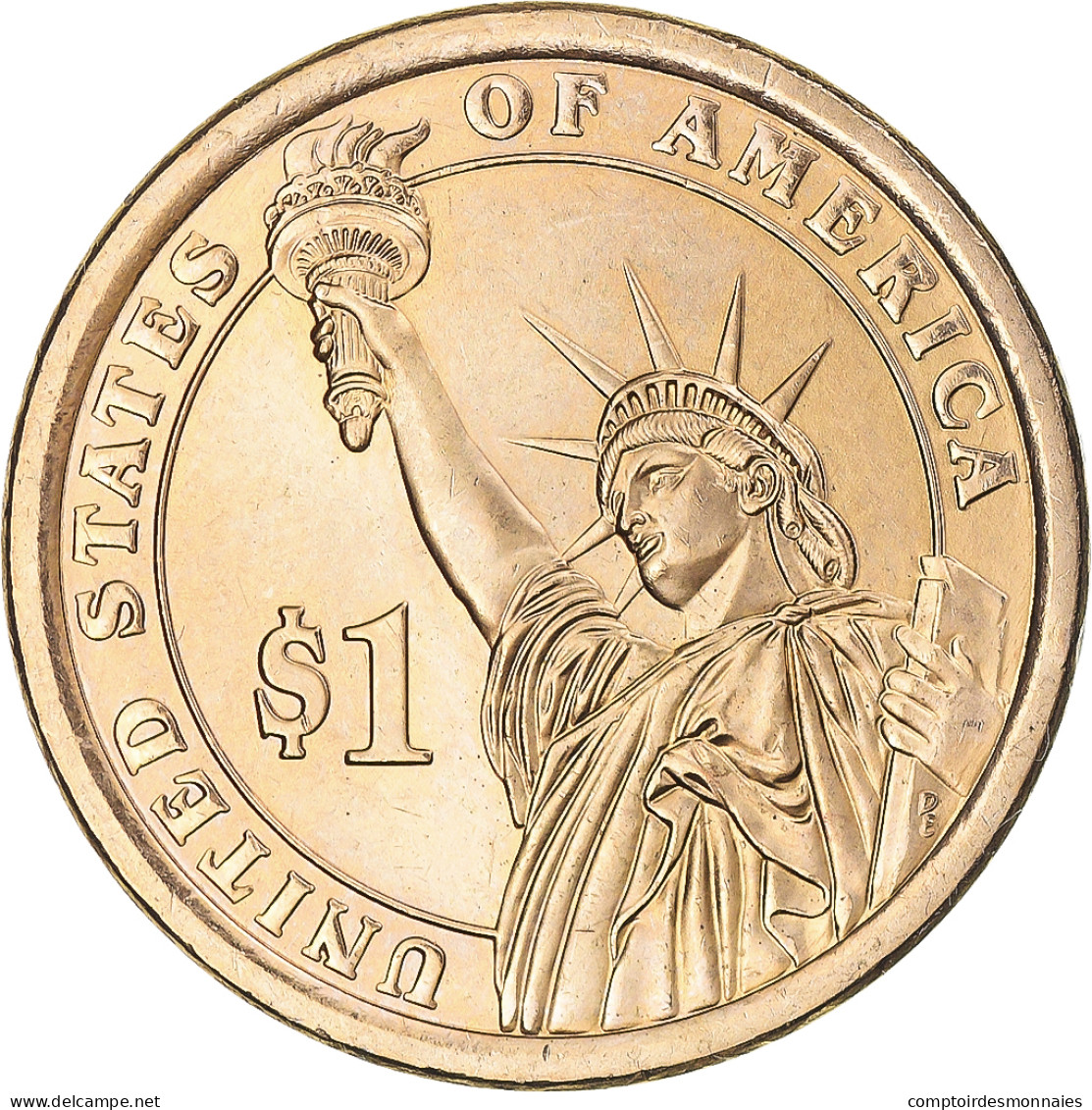 Monnaie, États-Unis, Martin Van Buren, Dollar, 2008, U.S. Mint, Denver, SUP+ - 2007-…: Presidents