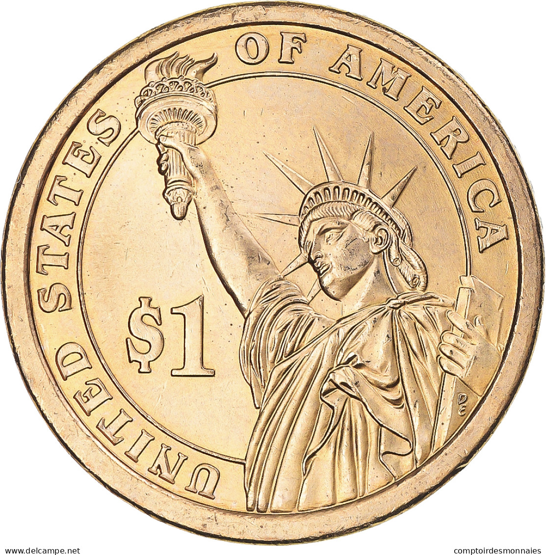 Monnaie, États-Unis, James Monroe, Dollar, 2008, U.S. Mint, Philadelphie, SUP+ - 2007-…: Presidents