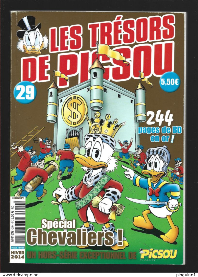 Les Trésors De Picsou  4 Volumes - Wholesale, Bulk Lots