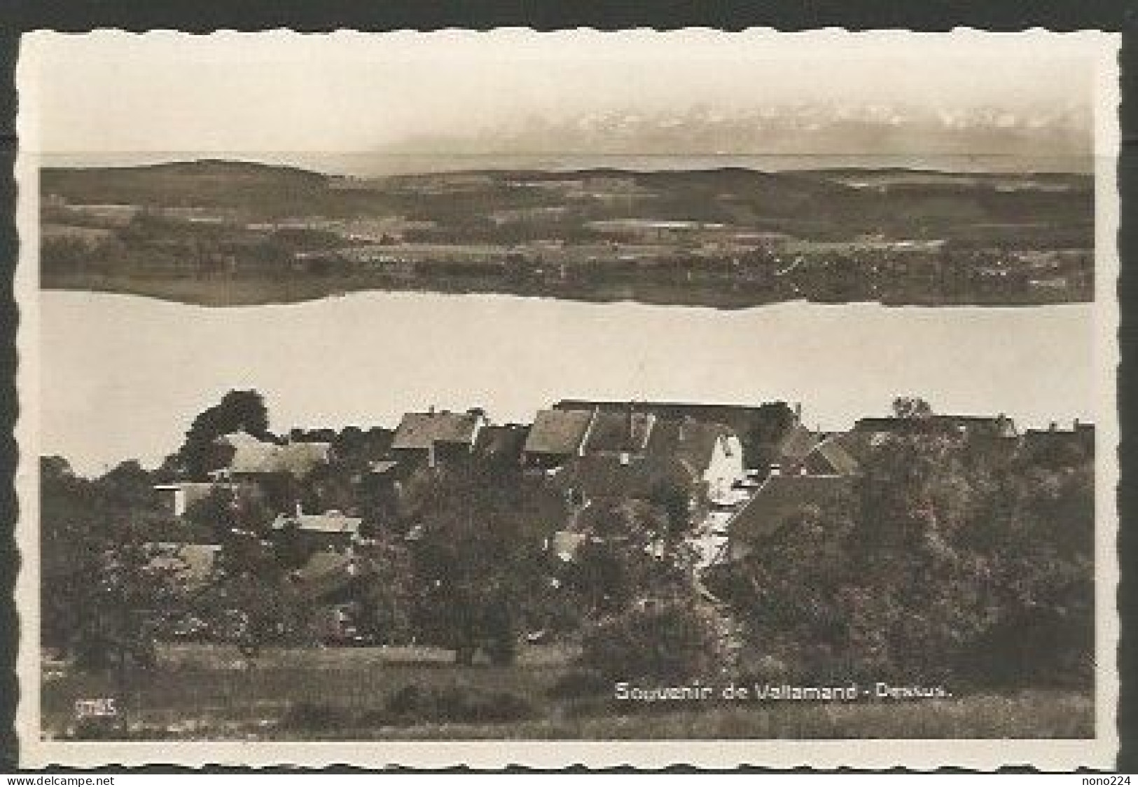 Carte P ( Vallamand-Dessus ) - Allaman