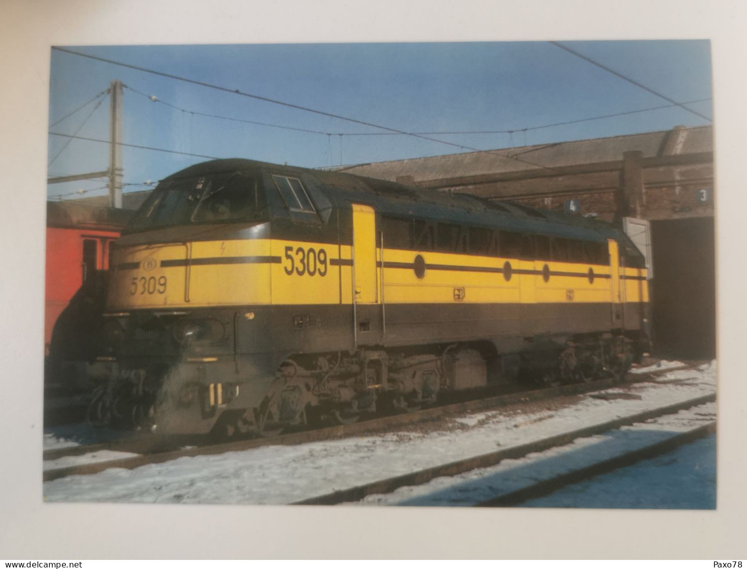 Luxembourg, Locomotive Générale Motors à STOCKEM - Trains