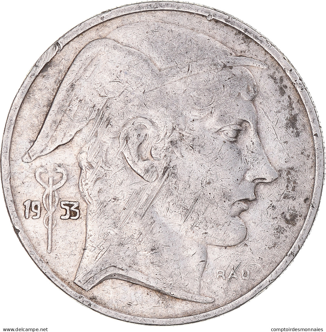 Monnaie, Belgique, Baudouin I, 20 Francs, 20 Frank, 1953, Bruxelles, TTB - 20 Francs