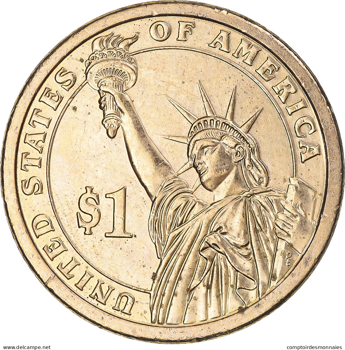 Monnaie, États-Unis, James Madison, Dollar, 2007, U.S. Mint, Denver, SUP+ - 2007-…: Presidents