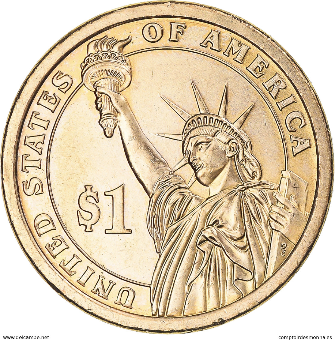 Monnaie, États-Unis, John Quincy Adams, Dollar, 2008, U.S. Mint, Philadelphie - 2007-…: Presidents