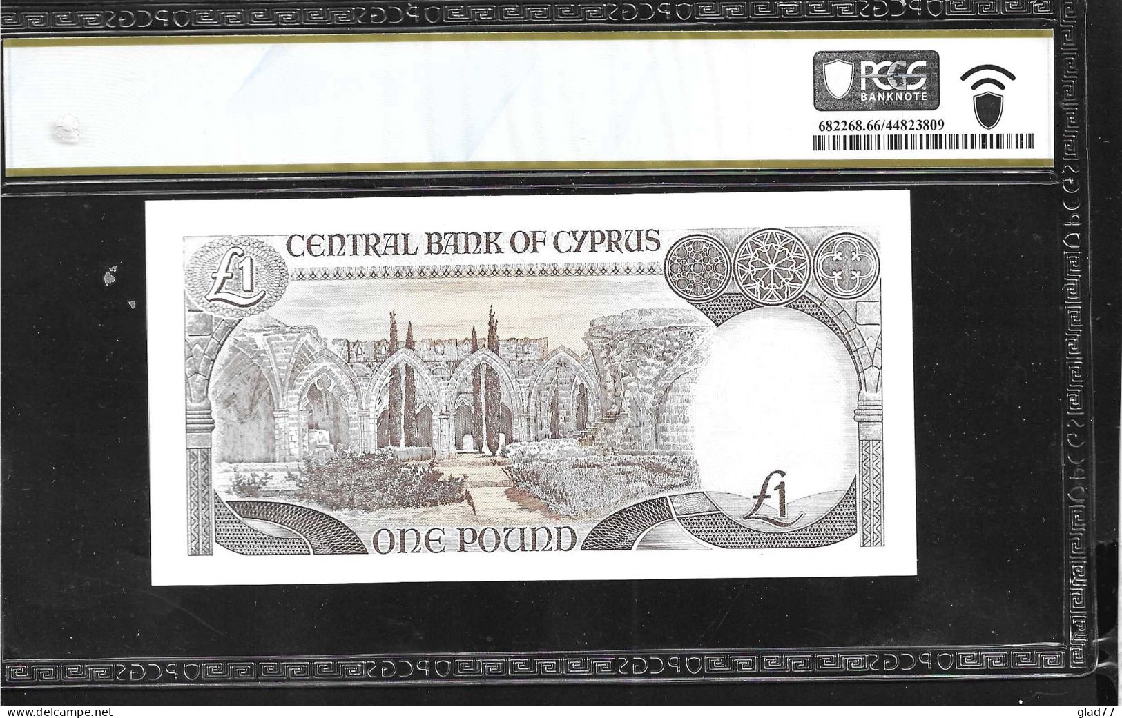 Cyprus  One Pound 1.9.1995 PCGS  66PPQ  GEM UNC! - Cyprus