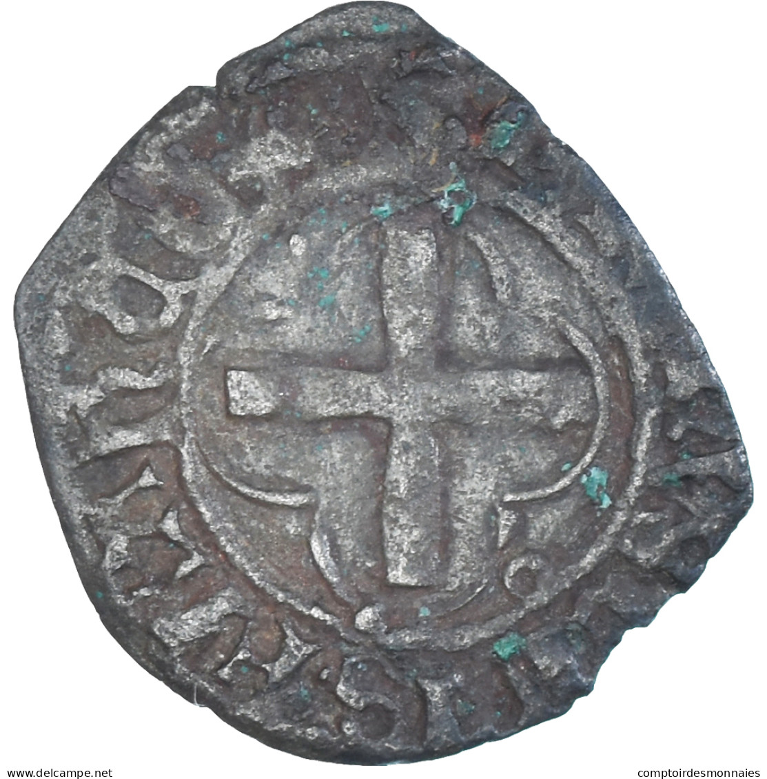 Monnaie, France, Louis XI, Denier Tournois, 1461-1483, TB+, Billon, Duplessy:563 - 1461-1483 Louis XI. Le Prudent
