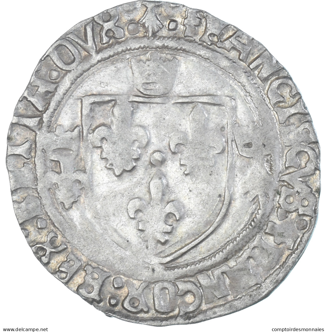 Monnaie, France, François Ier, Blanc De Bretagne, N.d. (1515-1547), Rennes, 3rd - 1515-1547 François 1er