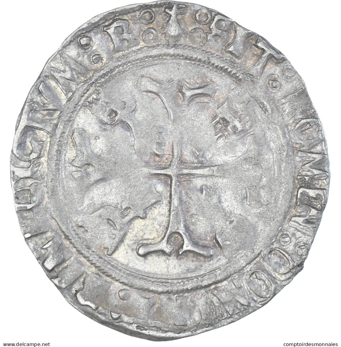 Monnaie, France, François Ier, Blanc De Bretagne, N.d. (1515-1547), Rennes, 3rd - 1515-1547 Frans I