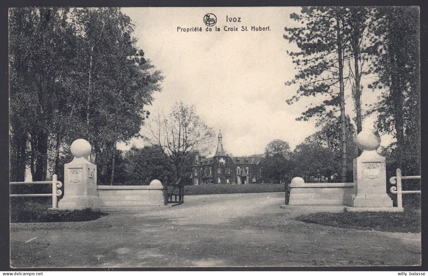 +++ CPA - IVOZ - Flémalle - Propriété De La Croix St Hubert  // - Flémalle